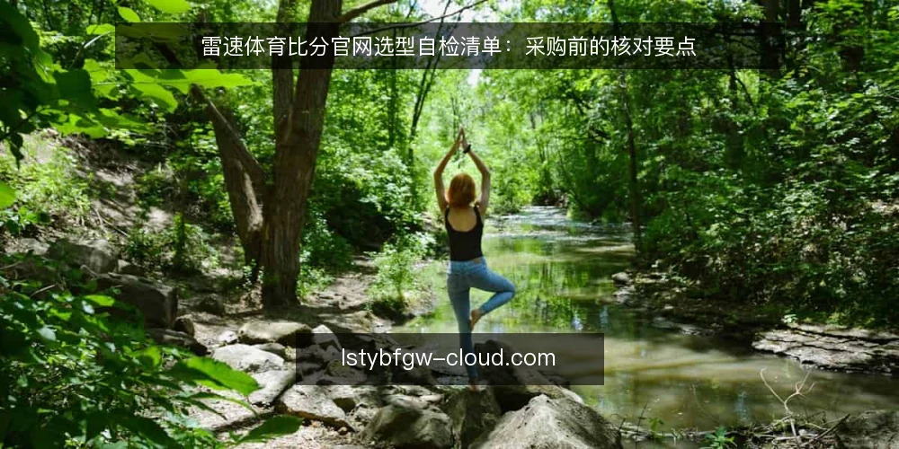 雷速体育比分官网选型自检清单：采购前的核对要点 — 先定义需求边界 配图