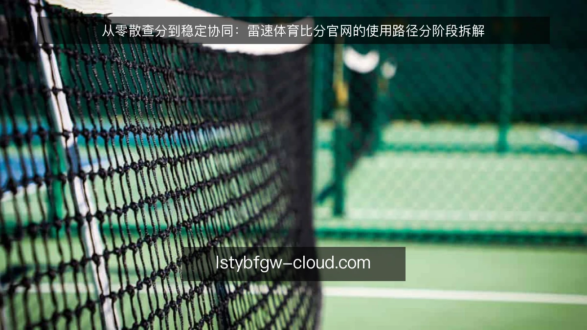从零散查分到稳定协同:雷速体育比分官网的使用路径分阶段拆解